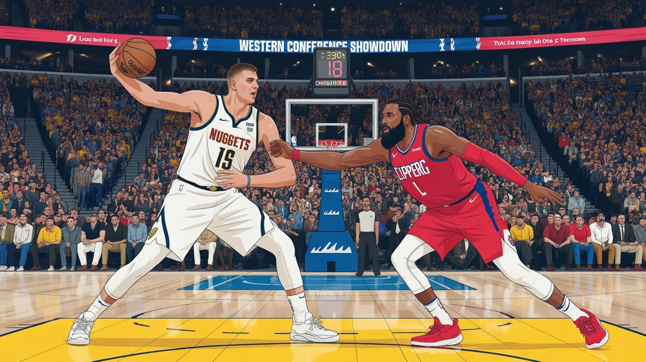 Denver Nuggets vs Clippers Match Player Stats