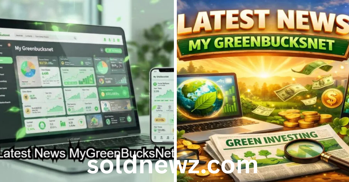 Latest News My Greenbucksnet